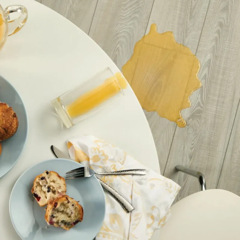 Laminate Juice Spills | Floor Concepts