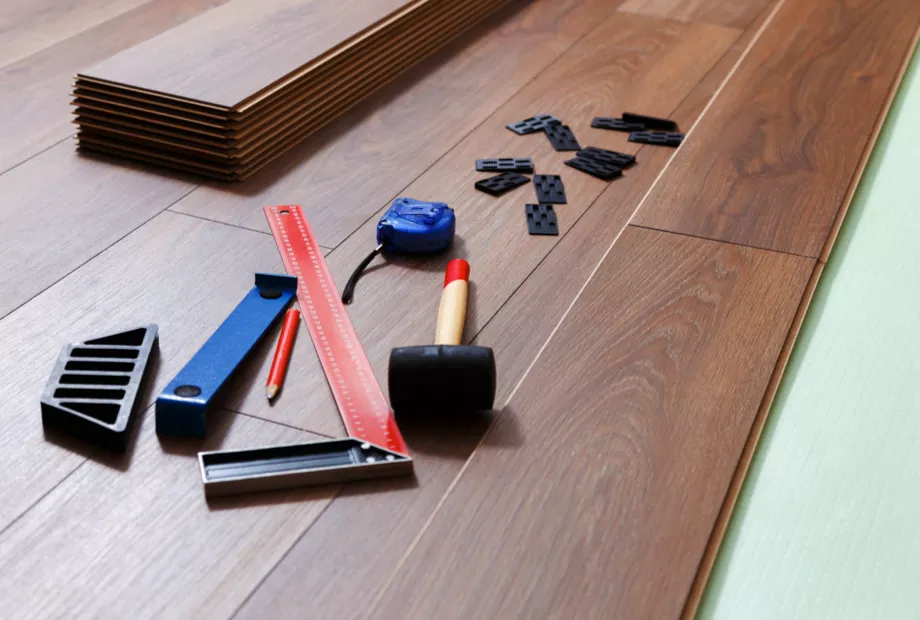 During Laminate Installation | Floor Concepts